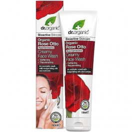 Dr.Organic Гель для вмивання Роза Отто Dr. Organic Bioactive Skincare Organic Rose Otto Cream Face Wash 150 мл