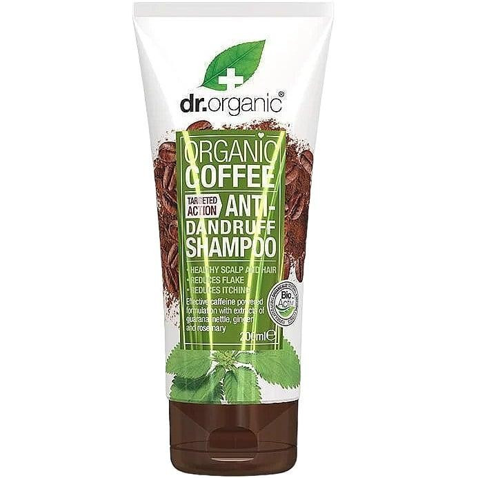 Dr.Organic Кавовий шампунь проти лупи з м'ятою  Coffee Mint Anti Dandruff Shampoo 200 мл - зображення 1