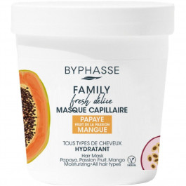 Byphasse Шампунь-маска  для всіх типів волосся з таткою, маракуєю та манго 250 мл