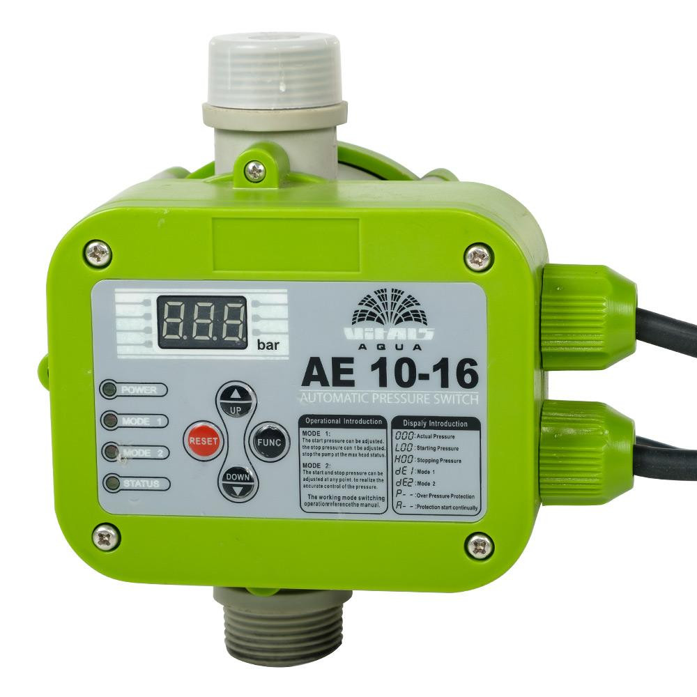 VITALS Контроллер давления автоматический aqua AE 10-16r 57588 - зображення 1