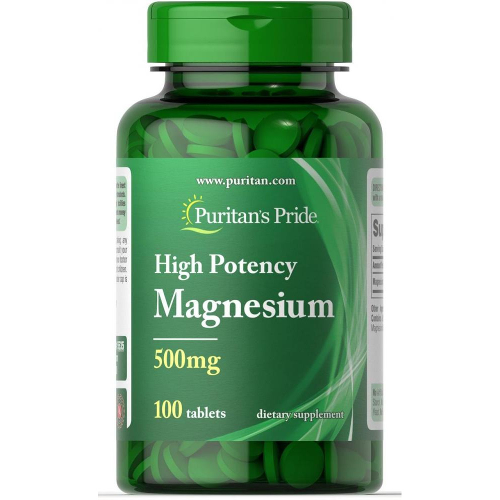 Puritan's Pride Puritan's Pride Magnesium 250 мг 100 caps - зображення 1