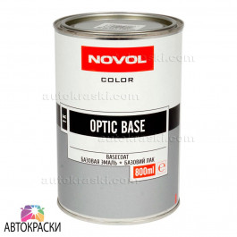 NOVOL Фарба металік Novol OPTIC BASE DEEP BLACK (TOY, LEXUS 202, MERC 040) 0,8 л