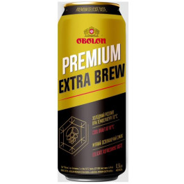 Оболонь Пиво  Premium Extra Brew світле відфільтроване 4.6%, 0.5 л (4820193032451)