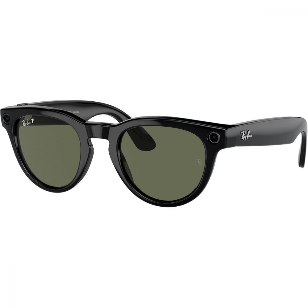 Ray-Ban Смарт-окуляри Meta Headliner Shiny Black Frame/Green Lenses (RW4009 601/9A 50-23) - зображення 1