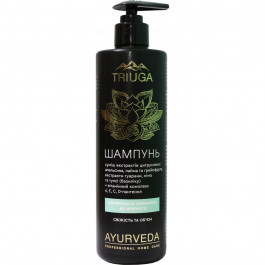 Triuga Herbal Шампунь для волос склонных к жирности  Ayurveda Professional Home Care Свежесть и Объем 500 мл (4820