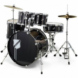   Millenium Focus 22 Drum Set Black