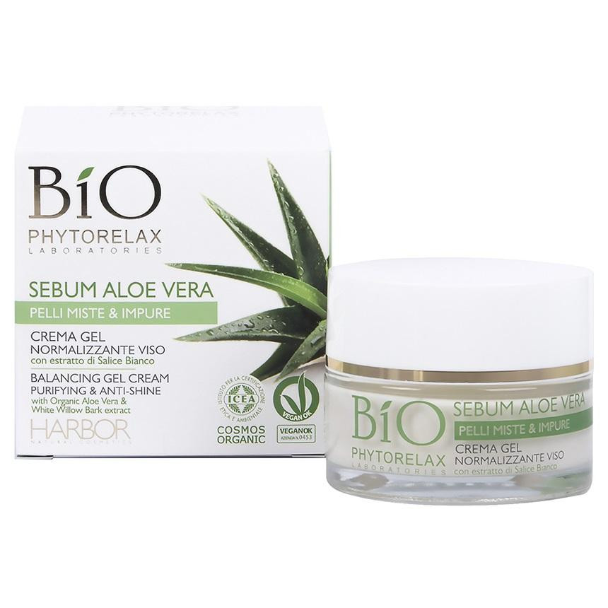 Phytorelax Laboratories Сбалансированный гель-крем  Aloe Vera 50 мл (8030976015939) - зображення 1