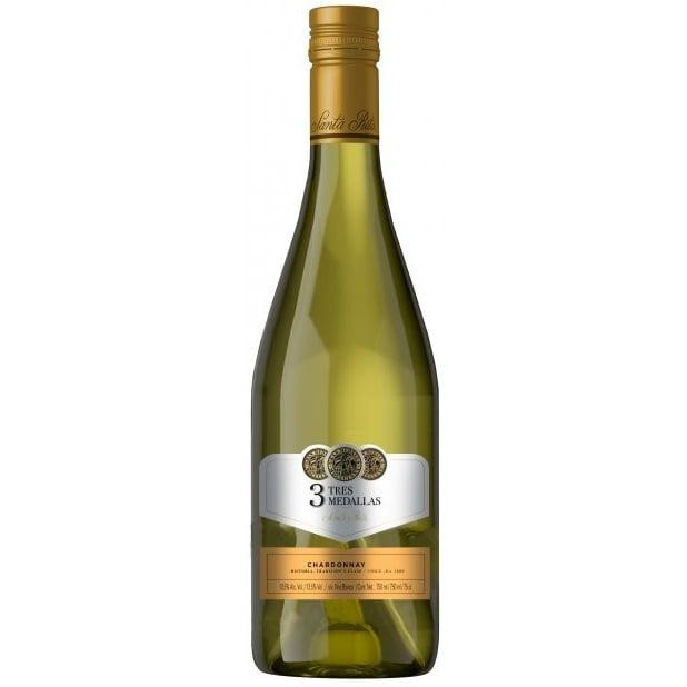 Santa Rita Вино Tres Medallas Chardonnay, біле, сухе, 13,5%, 0,75 л (7804330006748) - зображення 1