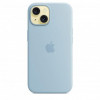 Apple iPhone 15 Silicone Case with MagSafe - Light Blue (MWND3) - зображення 3