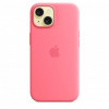 Apple iPhone 15 Silicone Case with MagSafe - Pink (MWN93) - зображення 3