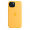 Apple iPhone 15 Silicone Case with MagSafe - Sunshine (MWNA3) - зображення 5