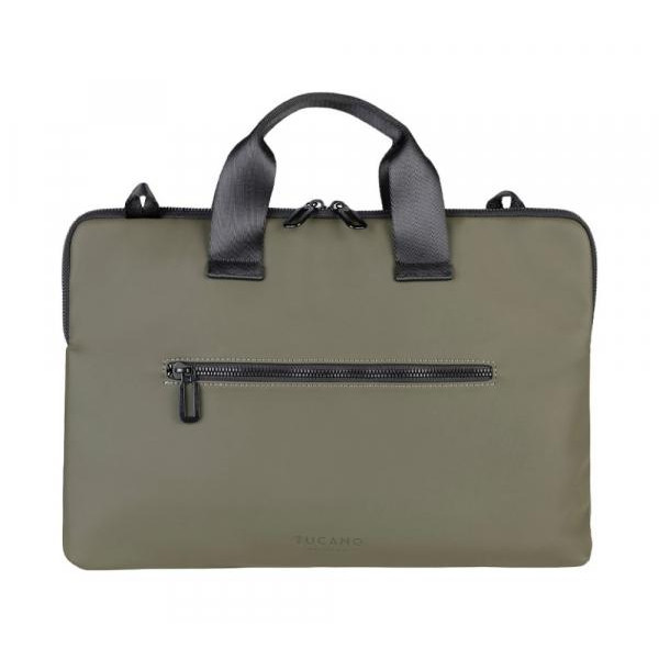 Tucano Сумка для ноутбука 16"  Gommo Super Slim Bag Military Green (BSGOM1516-VM) - зображення 1