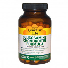 Country Life Комплекс  Глюкозамін і хондроїтін 90 капсул (CLF1707)