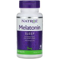 Natrol , Мелатонин, 3 мг, 120 таблеток (NTL-00511)