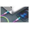 REAL-EL USB Type-C to Lightning 1m MFI Rainbow (EL123500054) - зображення 7