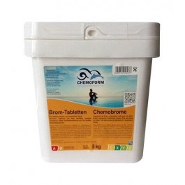 Chemoform Brom Tabletten 5 кг, таблетки по 200 г на основі активного брому,