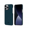 Pitaka MagEZ Case 2 for iPhone 13 Pro Twill Black/Blue (KI1308P) - зображення 1