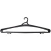 Ekodeo Вішалка , для зимового одягу, 46х10 см, чорна (P95007) (4820243522567) - зображення 1