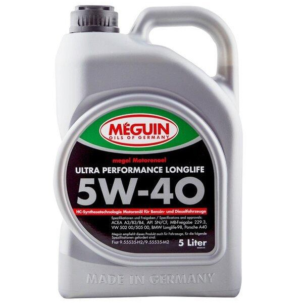 Meguin Ultra Performance Longlife SAE 5W-40 5л - зображення 1