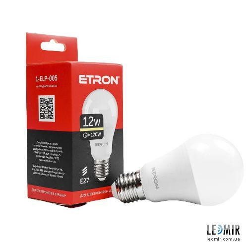Etron LED 12W 3000K E27 (1-ELP-005) - зображення 1