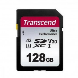 Transcend 128 GB SDXC UHS-I U3 V30 A2 340S TS128GSDC340S