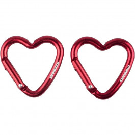 Munkees Карабіни  3220 Mini 2 Heart red (3220-RD)