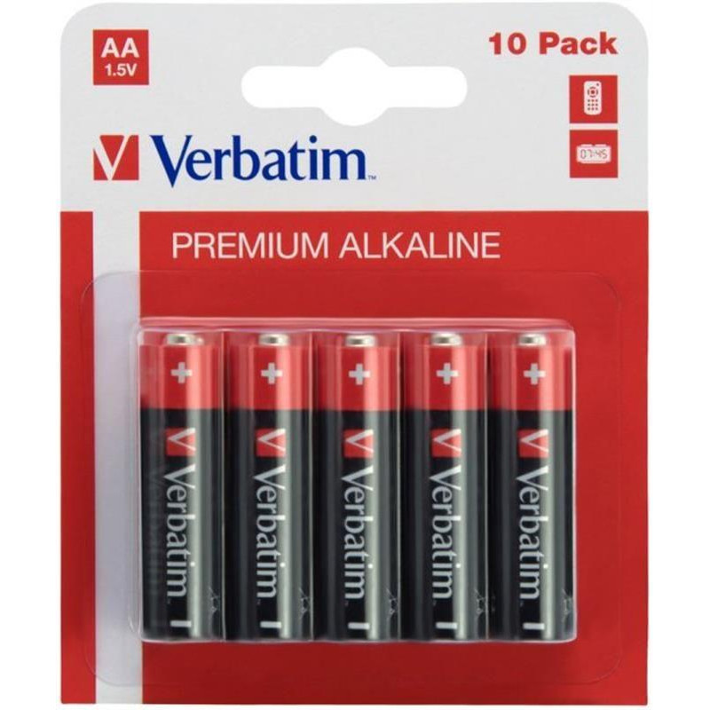 Verbatim AA bat Alkaline 10шт Premium (49875) - зображення 1