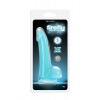 NS Novelties FIREFLY SMOOTH GLOWING DONG 5INCH BLUE (T280292) - зображення 2