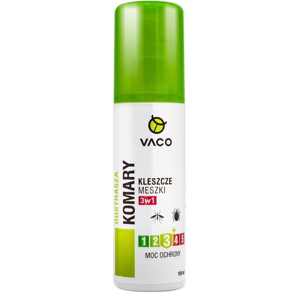 VACO Аерозоль  3 в 1 від комарів, кліщів і мошок 100мл (DV00034UA) - зображення 1