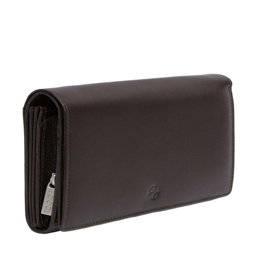 Tony Perotti Жіночий гаманець з натуральної шкіри  Cortina 5032 темно-коричневий - зображення 1