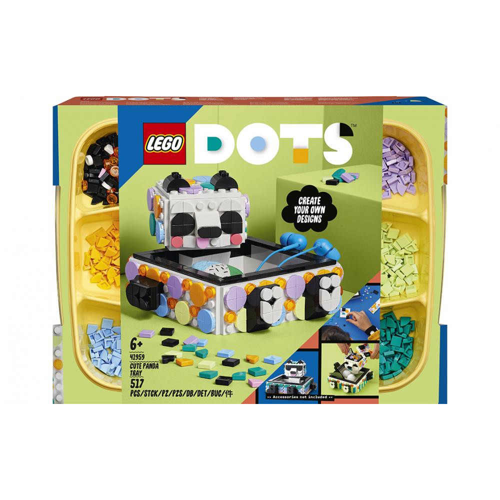 LEGO DOTS Шухляда з милою пандою	(41959) - зображення 1
