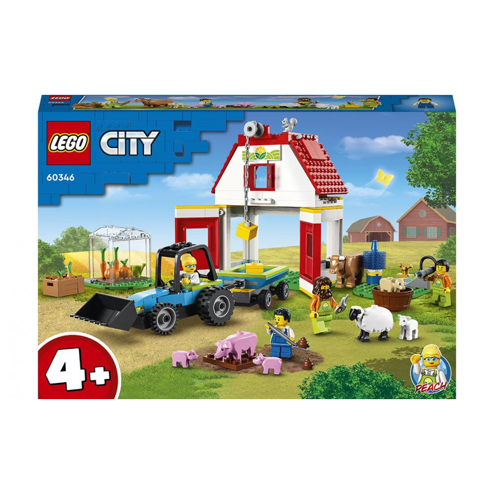 LEGO Ферма и амбар с животными (60346) - зображення 1