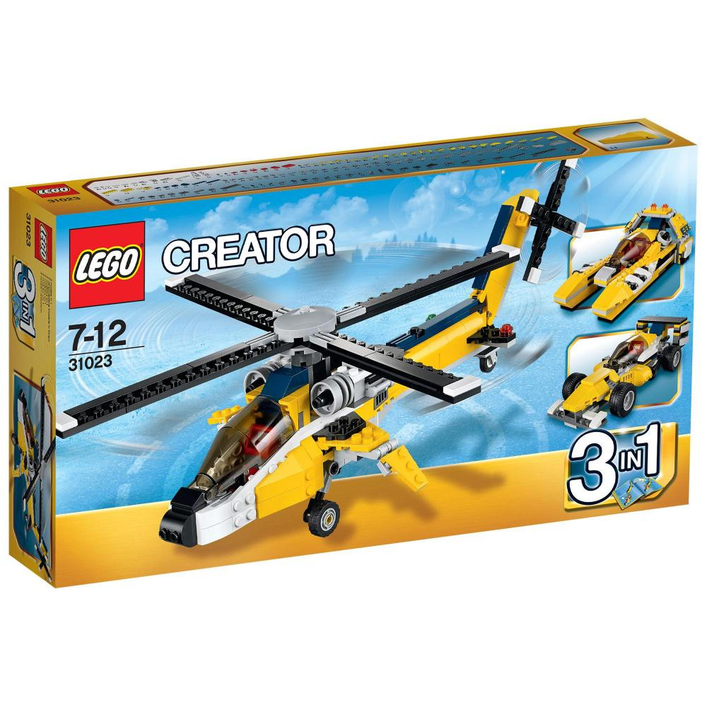 LEGO Creator Жёлтый скоростной вертолёт 31023 - зображення 1
