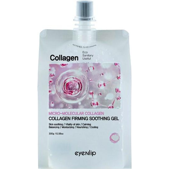 Eyenlip Заспокійливий гель для тіла та обличчя  Real Collagen Firming Soothing Gel з колагеном 300 г (880955 - зображення 1