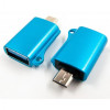 DENGOS USB - Micro USB Blue (ADP-020) - зображення 1
