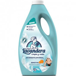 La Antigua Lavandera Гель для прання  Sensitive для дитячої білизни 2.49 л (8435495829485)