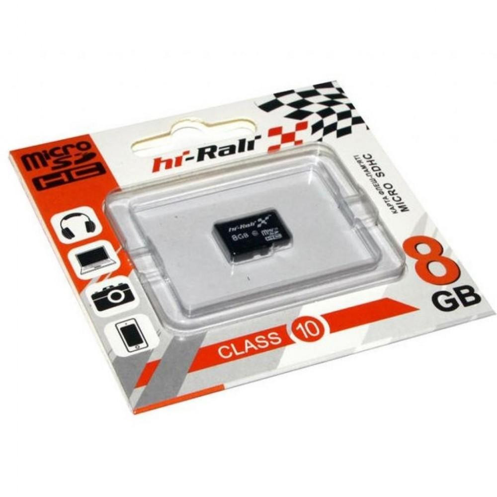 Hi-Rali 8 GB microSDHC class 10 HI-8GBSDCL10-00 - зображення 1