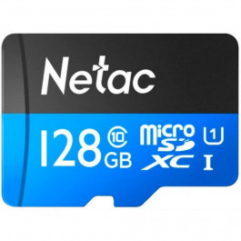 Netac 128 GB microSDXC Class 10 UHS-I + SD adapter NT02P500STN-128G-R