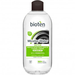   Bioten Міцелярна вода для обличчя  Detox Micellar Water для нормальної та жирної шкіри 400 мл