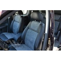 MW Brothers Чехлы Leather Style на сидения для Volkswagen Caddy