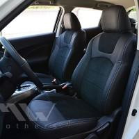 MW Brothers Чехлы Leather Style на сидения для Nissan Juke - зображення 1