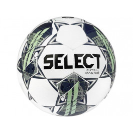 SELECT Futsal Master v22 size 4 White/Green (104346-334)