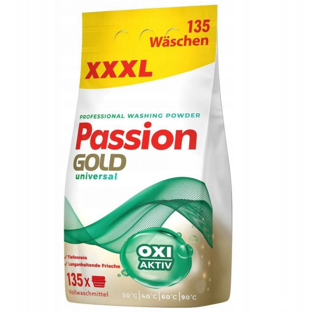 Passion Gold Пральний порошок Professional Universal 8.1 кг (4260145998907) - зображення 1