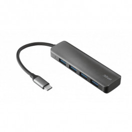 Trust Halyx USB-C to 4-port USB-A 3.2 Aluminium (23328)