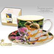 Carmani Чашка для чая с блюдцем 300мл 045-0231