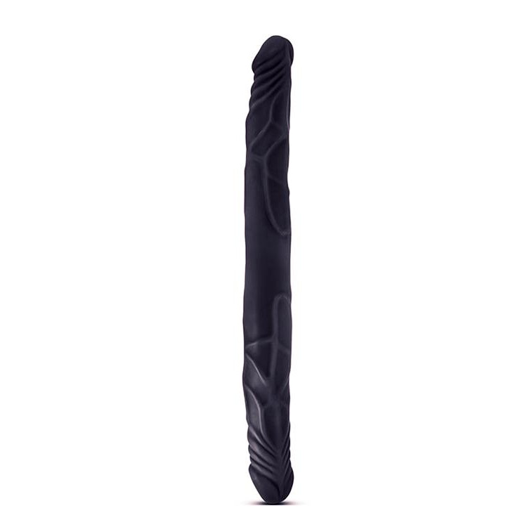 Blush Novelties B Yours 14Inch Double Dildo Black (T331265) - зображення 1