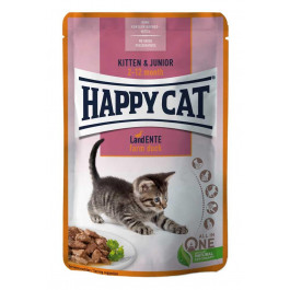 Happy Cat Kitten Junior Land-Ente 85 г (70625)