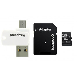 GOODRAM 16 GB microSDHC class 10 UHS-I All-in-One M1A4-0160R12