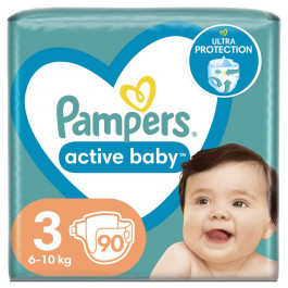 Pampers Active Baby-Dry Midi 3 (90 шт)