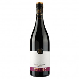 Extroso Вино  Terre Siciliane IGT Rosso сухе червоне 14%, 0.75 л (8011510016759)